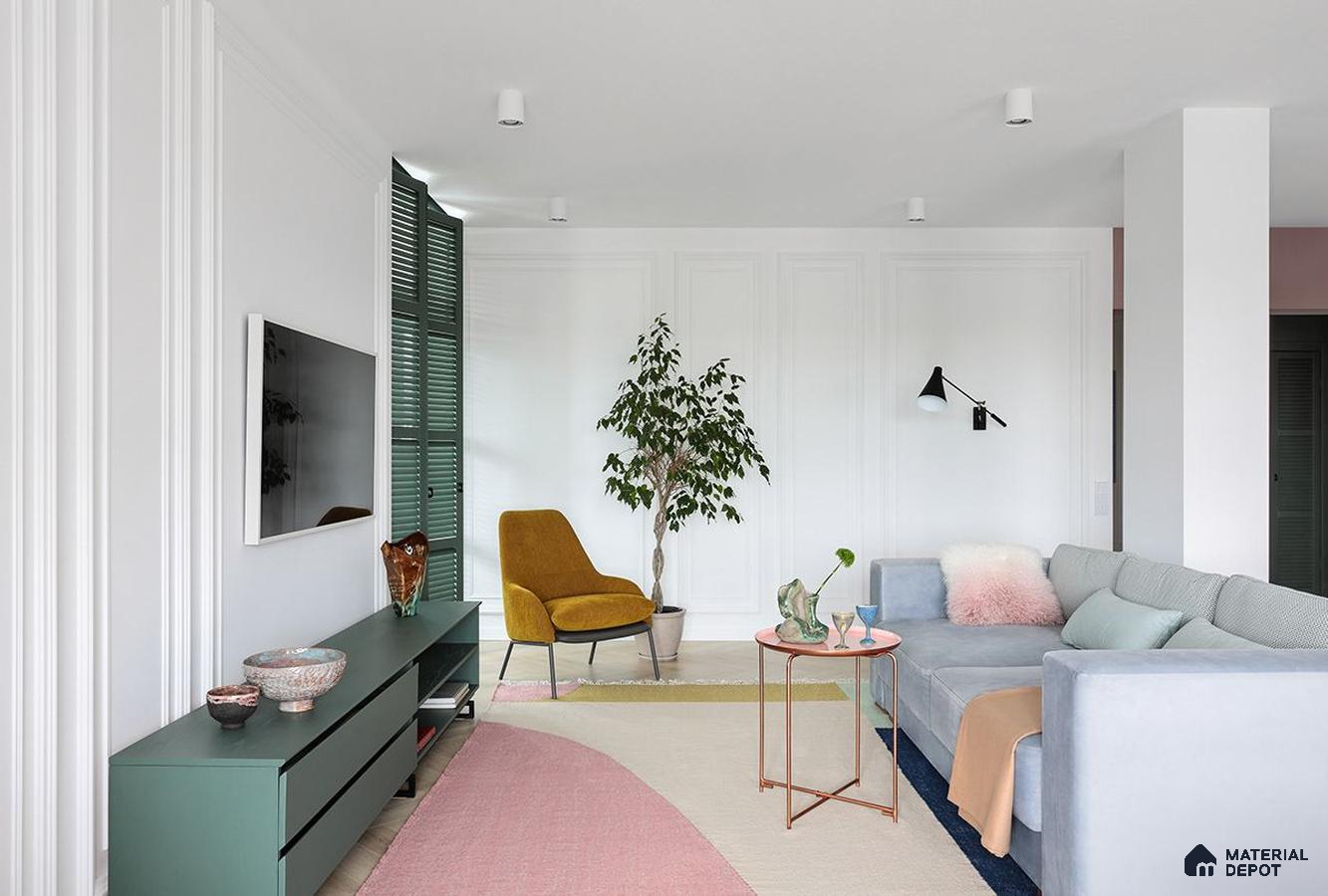 a room filled with lots of windows and a plant in the corner next to it on the floor of a stair case next to a wall above a window that reads, what's your design style Dream House Interior,
